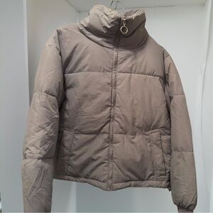 NWT Forever 21 Women’s Puffer Jacket/Coat Gray Size L
